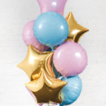 фольгированный фонтан шаров